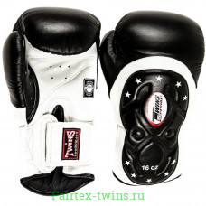Боксерские перчатки Twins BGVL6 MK white black 10 oz