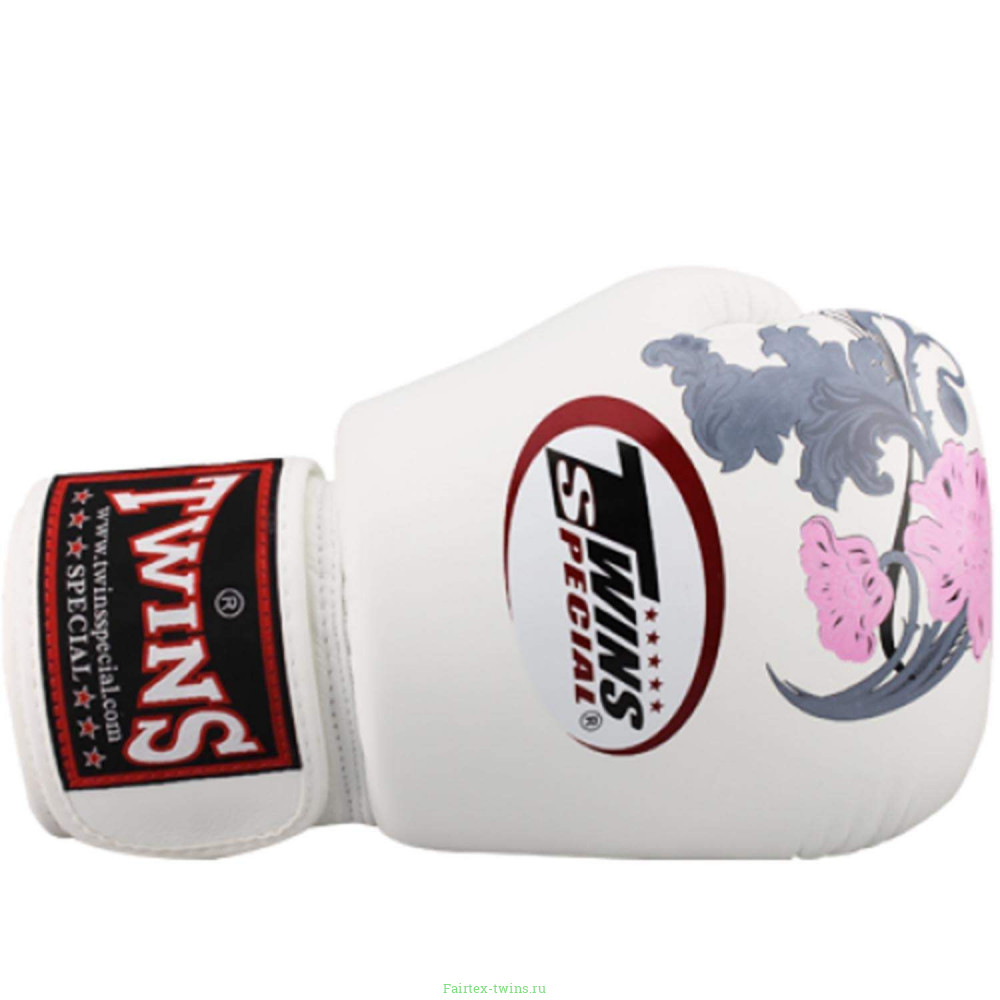 Боксерские перчатки Twins FBGVL3-13 white 10 oz