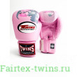 Боксерские перчатки Twins FBGVL3-13 pink 14 oz