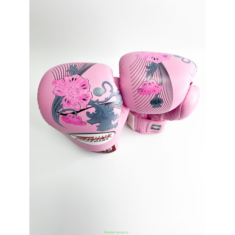 Боксерские перчатки Twins FBGVL3-13 pink 12 oz