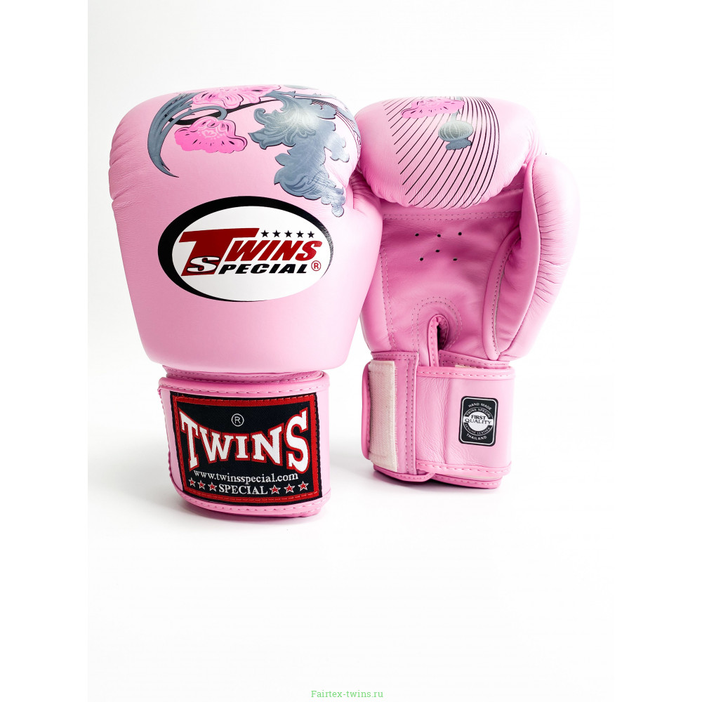 Боксерские перчатки Twins FBGVL3-13 pink 12 oz