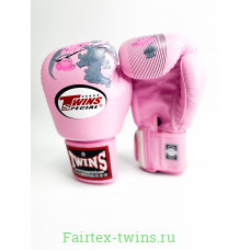 Боксерские перчатки Twins FBGVL3-13 pink 12 oz