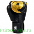 Боксерские перчатки Twins FBGVL3-23 black gold 12 oz