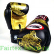 Боксерские перчатки Twins FBGVL3-23 black gold 12 oz