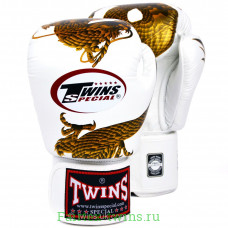 Боксерские перчатки Twins FBGVL3-23 white gold 10 oz