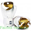 Боксерские перчатки Twins FBGVL3-23 white gold 14 oz