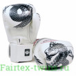 Боксерские перчатки Twins FBGVL3-23 white silver 10 oz
