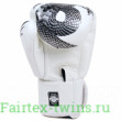 Боксерские перчатки Twins FBGVL3-23 white silver 16 oz