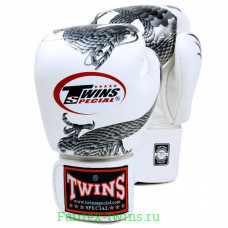 Боксерские перчатки Twins FBGVL3-23 white silver 16 oz