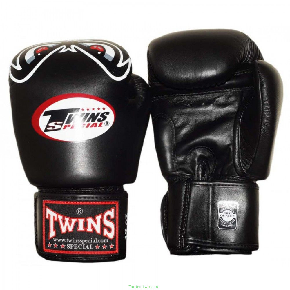 Боксерские перчатки Twins FBGVL3-25 black 14 oz