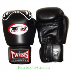 Боксерские перчатки Twins FBGVL3-25 black 16 oz Боксерские перчатки Twins FBGVL3-25 black 16 oz