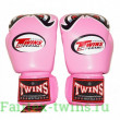 Боксерские перчатки Twins FBGVL3-25 pink 16 oz