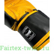 Боксерские перчатки Twins FBGVL3-43 yellow black 10 oz