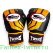 Боксерские перчатки Twins FBGVL3-43 yellow black 10 oz