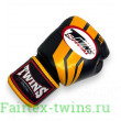 Боксерские перчатки Twins FBGVL3-43 yellow black 12 oz