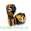 Боксерские перчатки Twins FBGVL3-43 yellow black 12 oz
