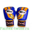 Боксерские перчатки Twins FBGVL3-43 blue yellow 10 oz