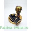 Боксерские перчатки TWINS FBGVL3-49 black gold 14 oz