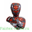 Боксерские перчатки Twins FBGVL3-58 (Кабуки) red 12 oz