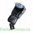 Боксерские перчатки Twins FBGVL3-58 (Кабуки) grey 14 oz