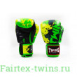 Боксерские перчатки Twins FBGVL3-61 green 12 oz