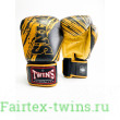 Боксерские перчатки Twins FBGVL3-TW3 black 14 oz