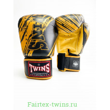 Боксерские перчатки Twins FBGVL3-TW3 black 14 oz