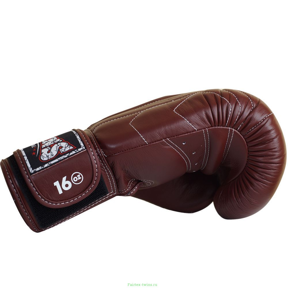 Боксерские перчатки Twins Special BGVL14 Dark Brown 10 oz