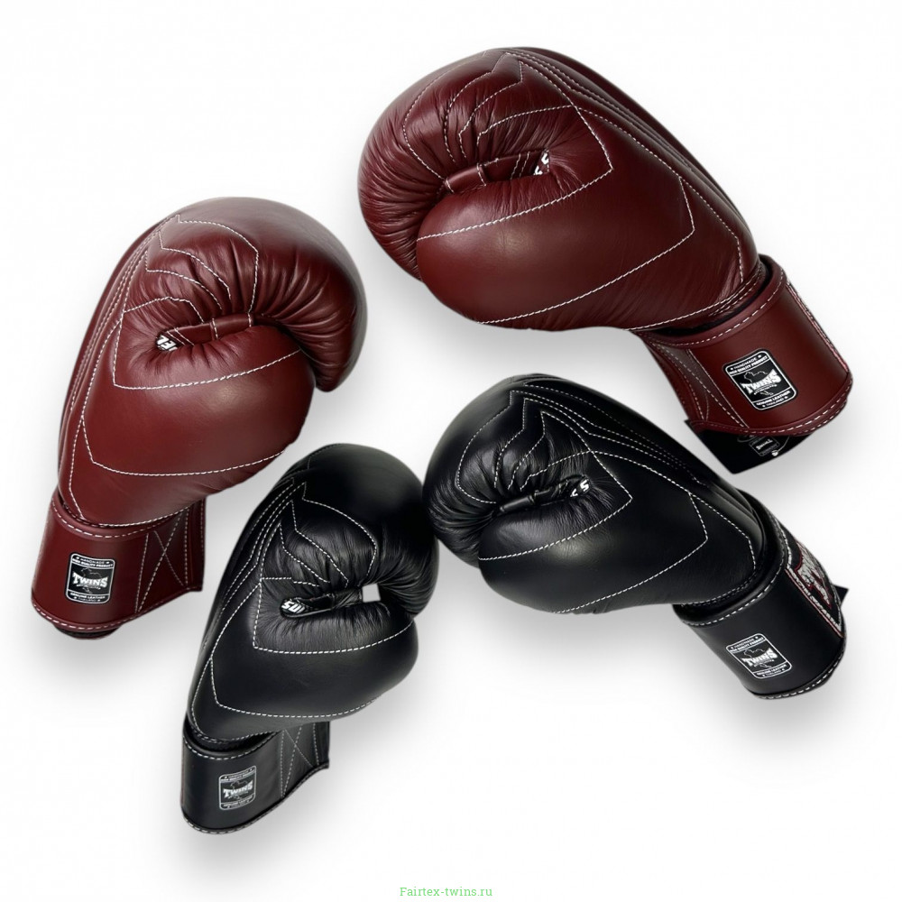 Боксерские перчатки Twins Special BGVL14 Dark Brown 10 oz