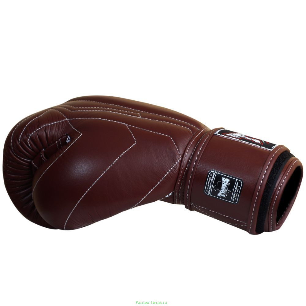 Боксерские перчатки Twins Special BGVL14 Dark Brown 10 oz
