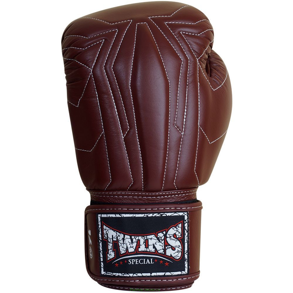 Боксерские перчатки Twins Special BGVL14 Dark Brown 10 oz