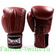 Боксерские перчатки Twins Special BGVL14 Dark Brown 10 oz