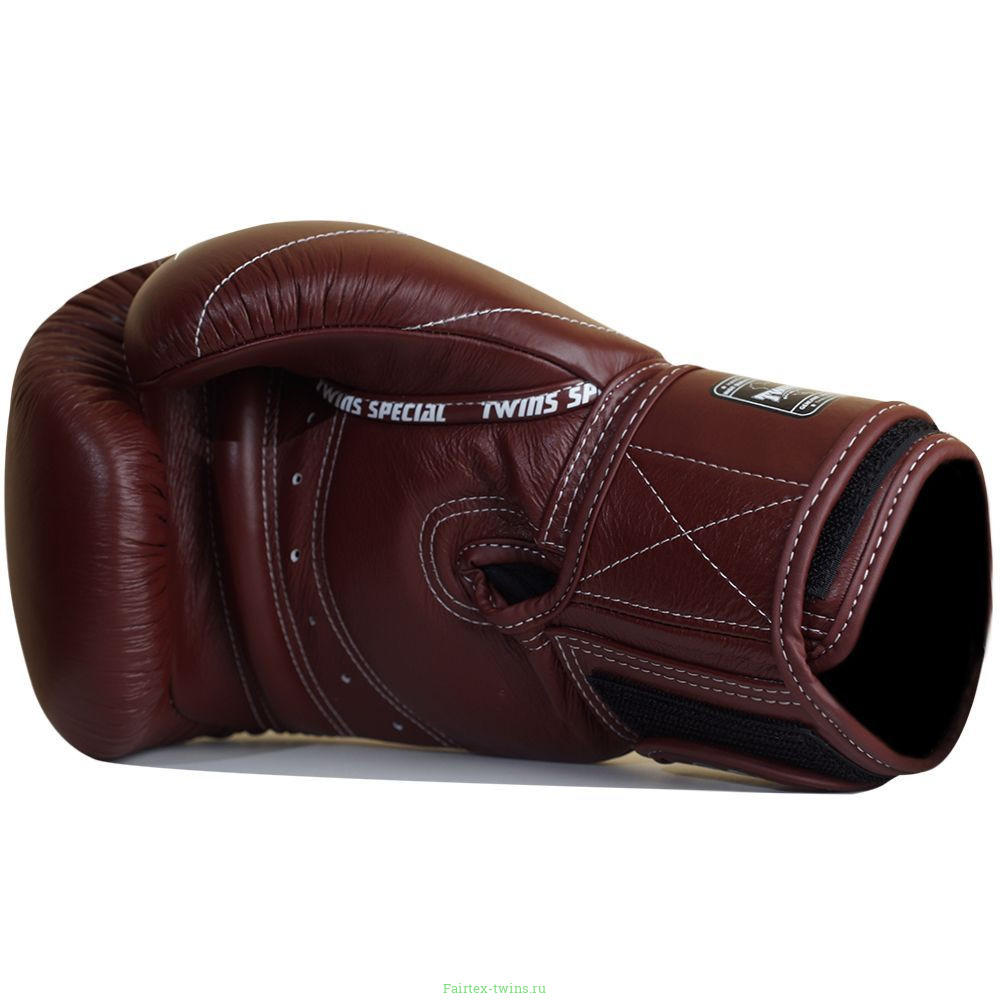 Боксерские перчатки Twins Special BGVL14 Dark Brown 14 oz