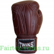 Боксерские перчатки Twins Special BGVL14 Dark Brown 14 oz
