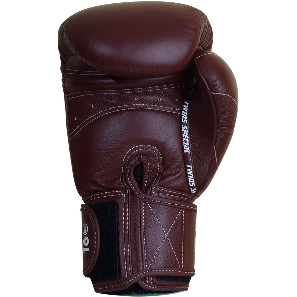 Боксерские перчатки Twins Special BGVL14 Dark Brown 16 oz