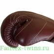 Боксерские перчатки Twins Special BGVL14 Dark Brown 16 oz