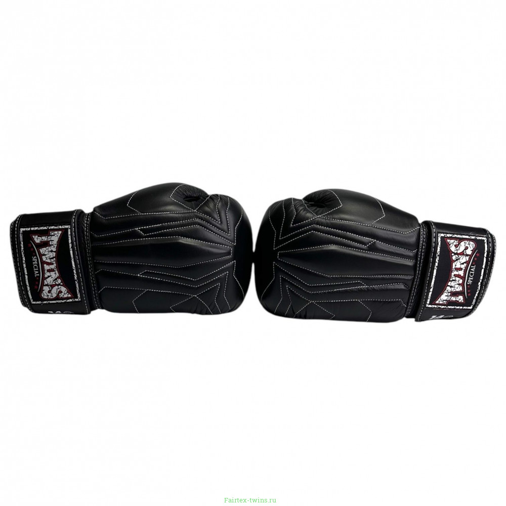 Боксерские перчатки Twins Special BGVL14 black 10 oz