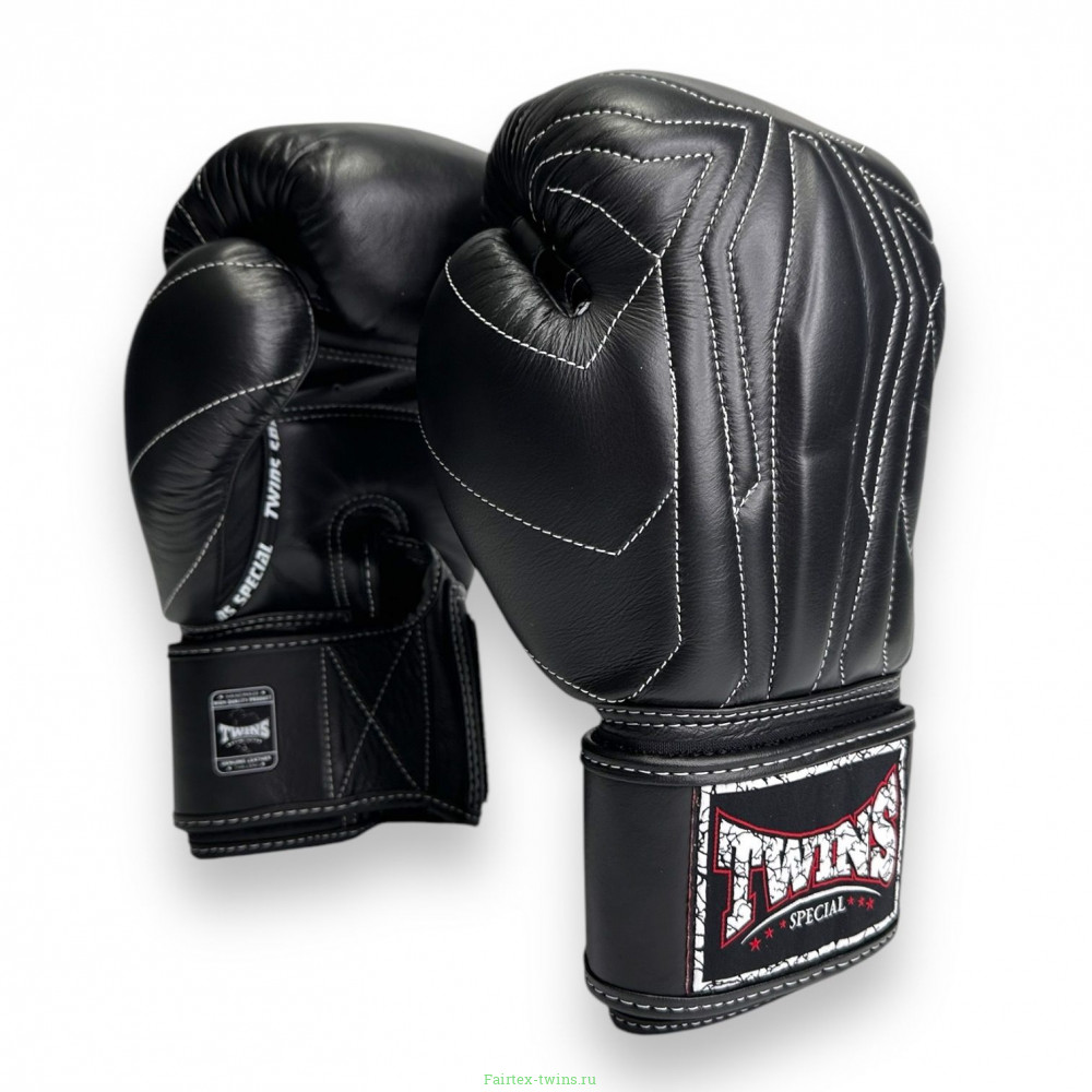 Боксерские перчатки Twins Special BGVL14 black 16 oz