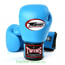 Боксерские перчатки Twins Special BGVL3 light blue 10 oz