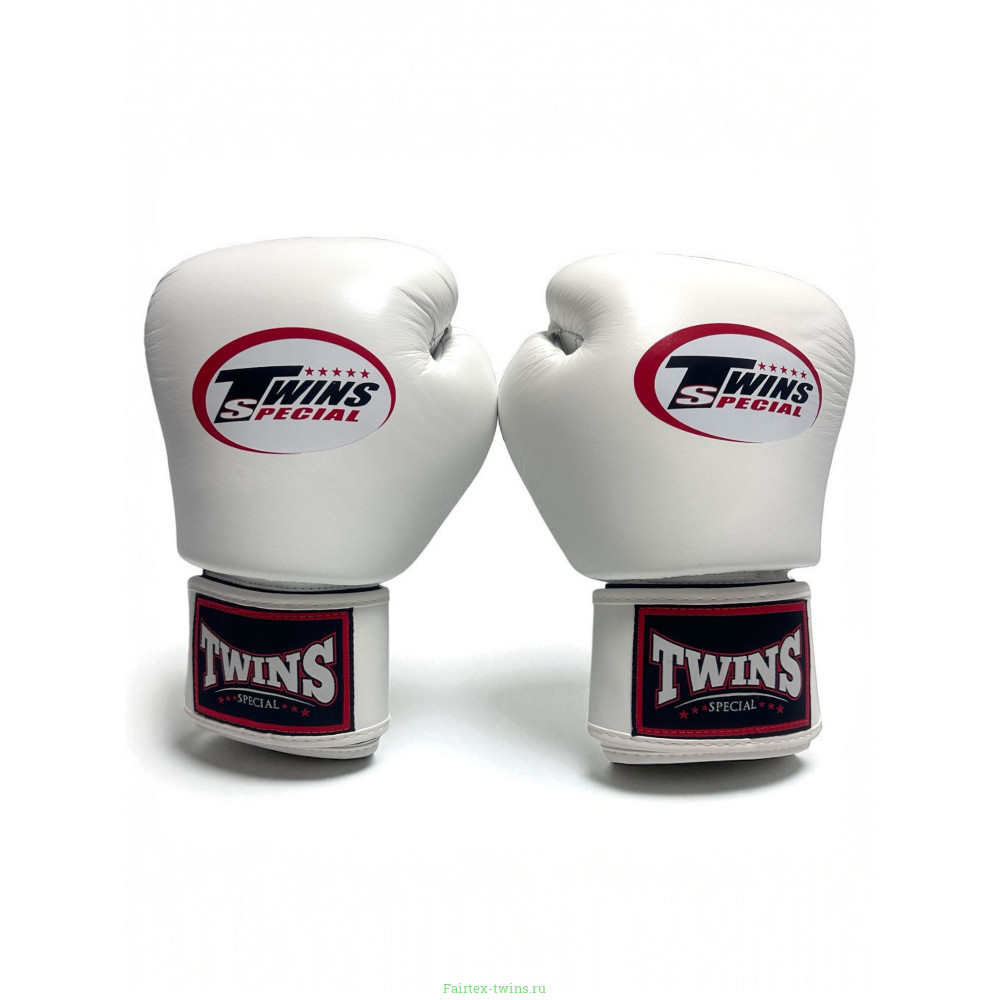 Боксерские перчатки Twins Special BGVL3 white 12 oz