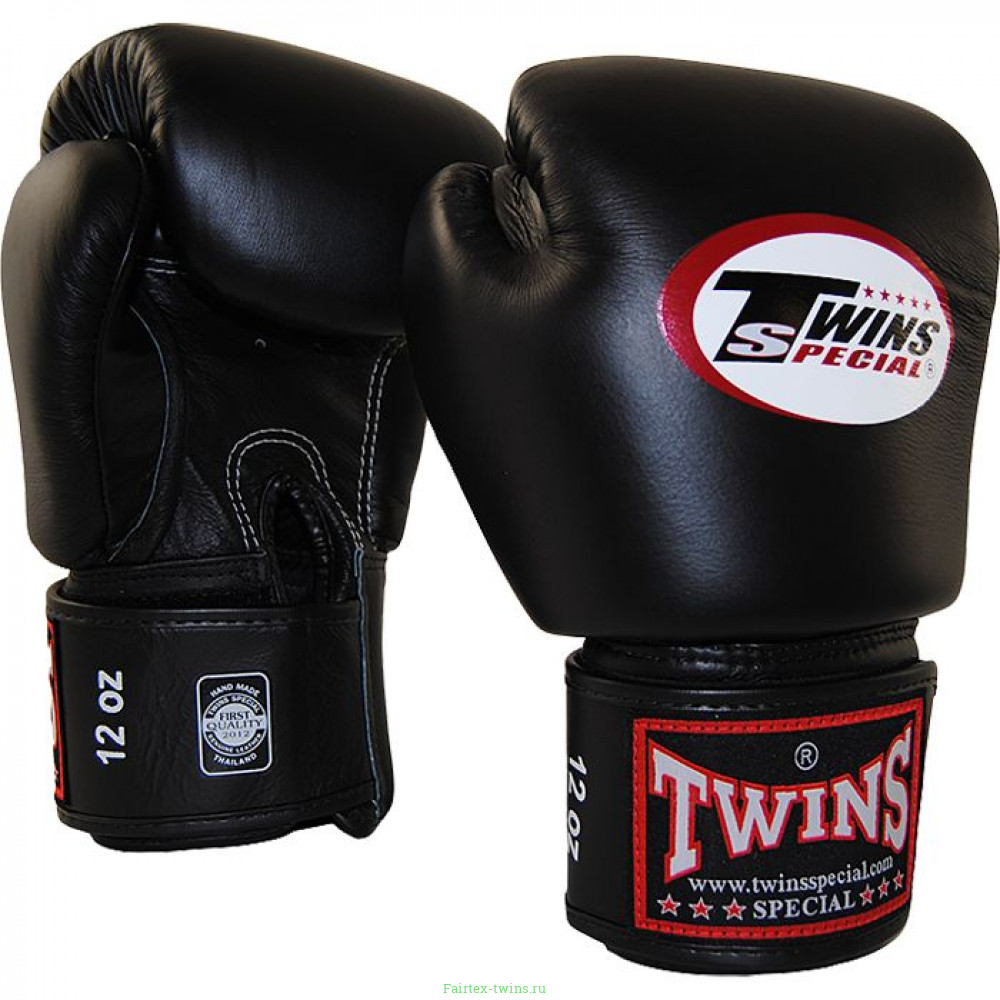 Боксерские перчатки Twins Special BGVL3 black 12 oz