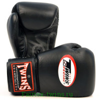 Боксерские перчатки Twins Special BGVL3 black 12 oz