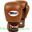 Боксерские перчатки Twins Special BGVL3 brown 14 oz