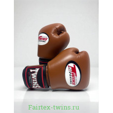Боксерские перчатки Twins Special BGVL3 brown 14 oz Боксерские перчатки Twins Special BGVL3 brown 14 oz