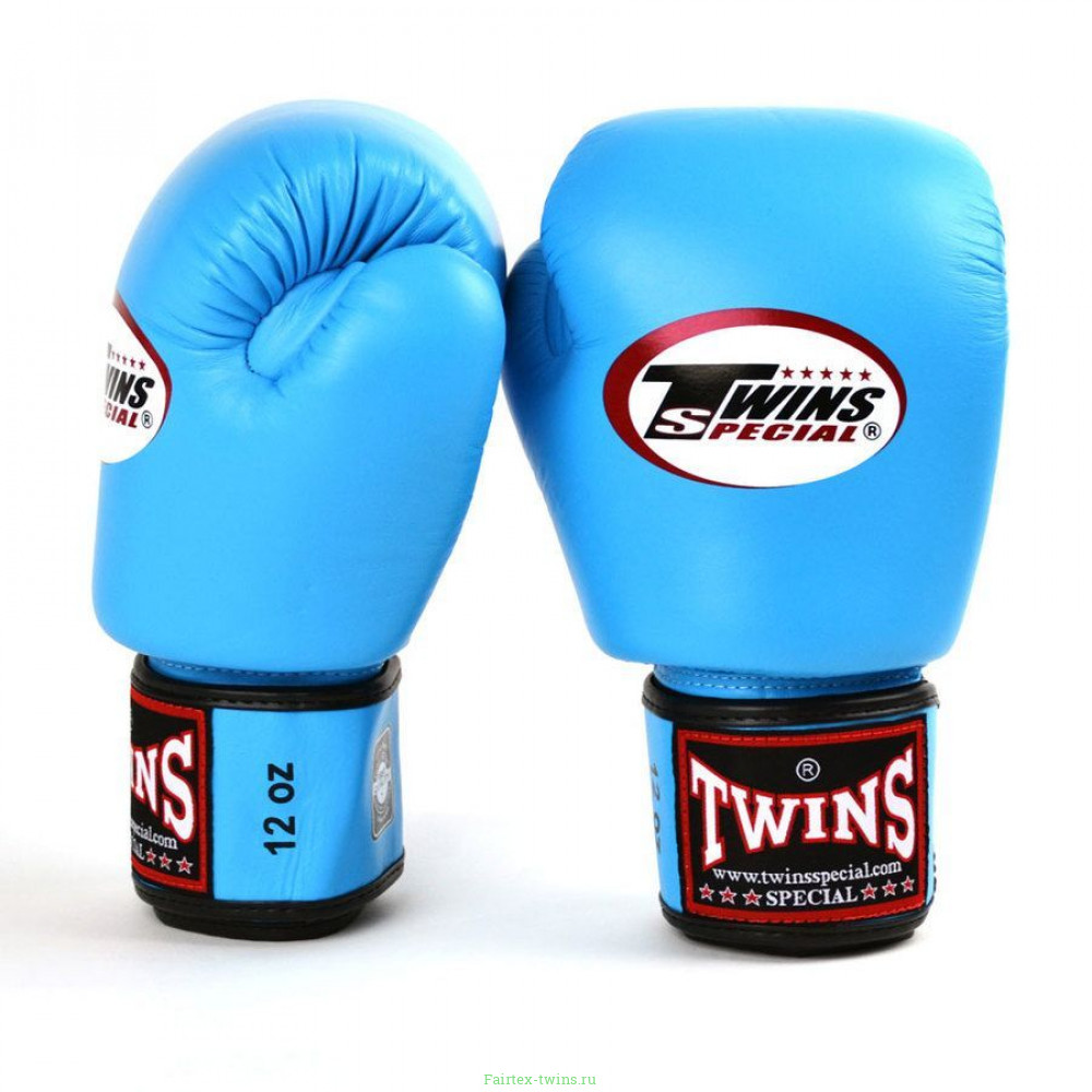 Боксерские перчатки Twins Special BGVL3 light blue 14 oz