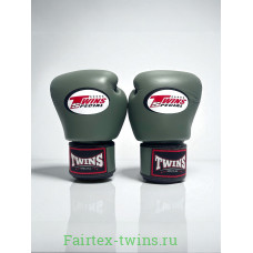 Боксерские перчатки Twins Special BGVL3 Olive 14 oz