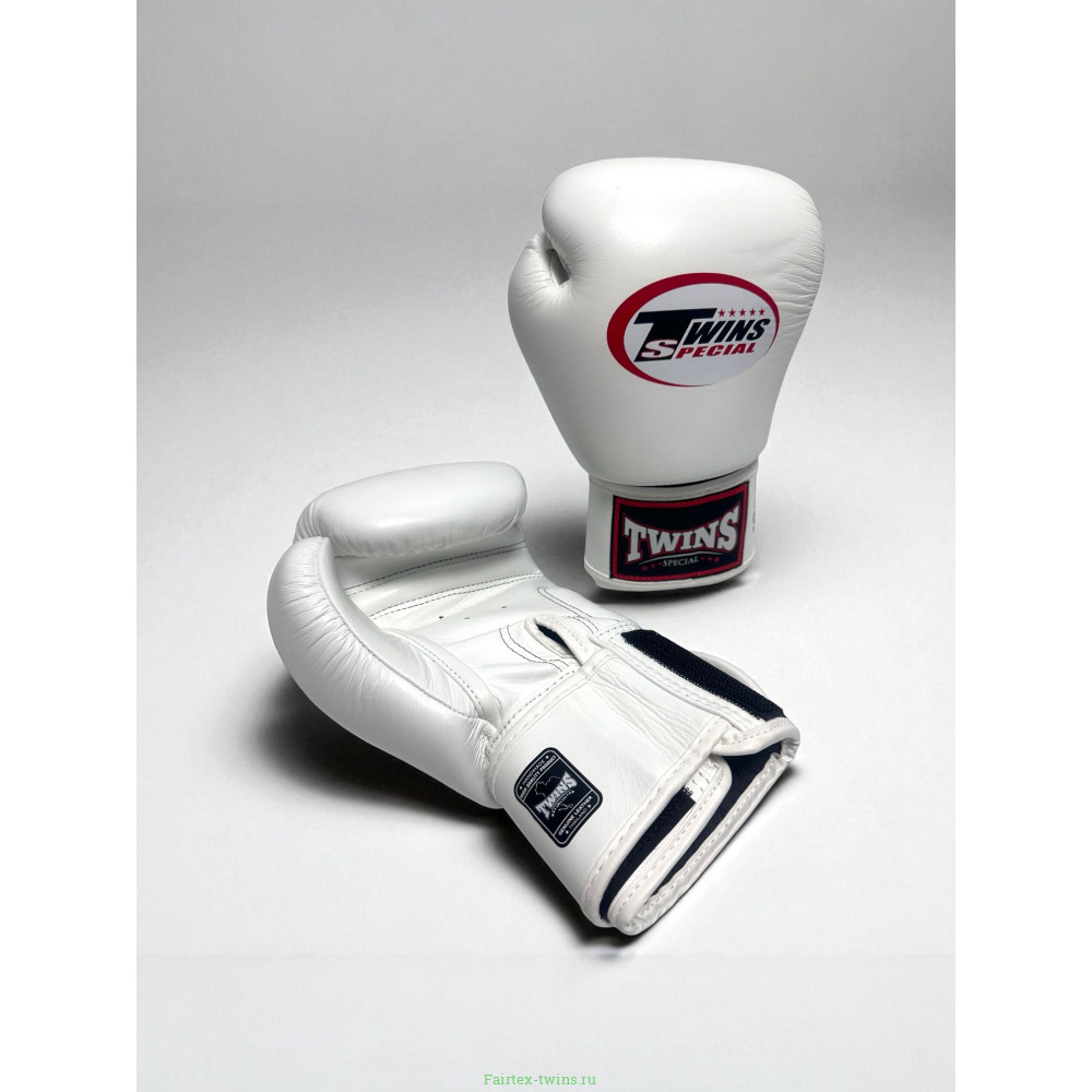 Боксерские перчатки Twins Special BGVL3 white 14 oz