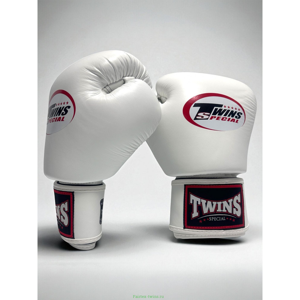 Боксерские перчатки Twins Special BGVL3 white 14 oz