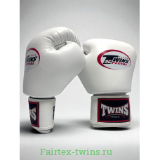 Боксерские перчатки Twins Special BGVL3 white 14 oz