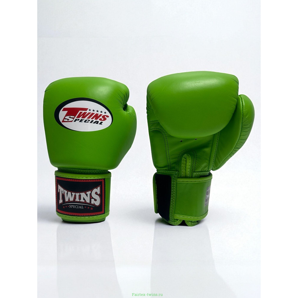 Боксерские перчатки Twins Special BGVL3 green neon 16 oz